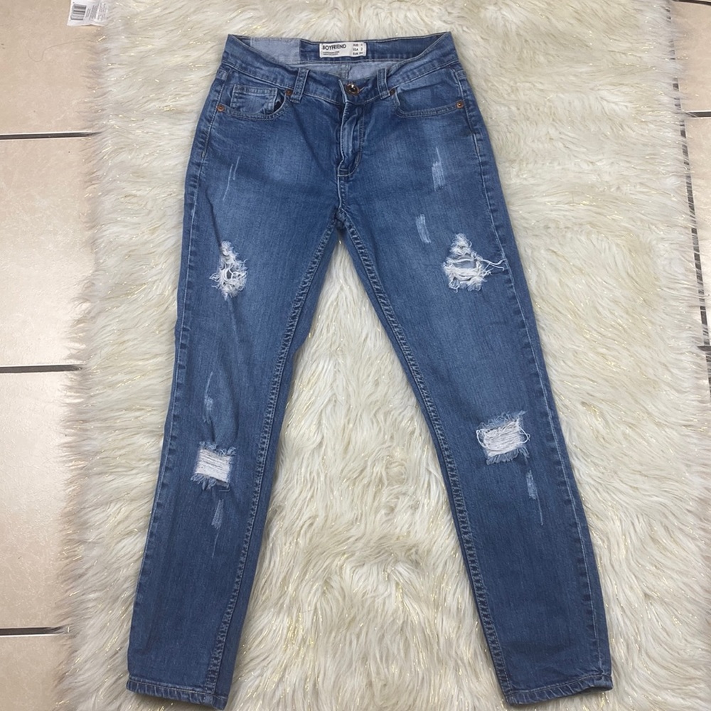 Cotton On Boyfriend Jeans Distressed Size 2